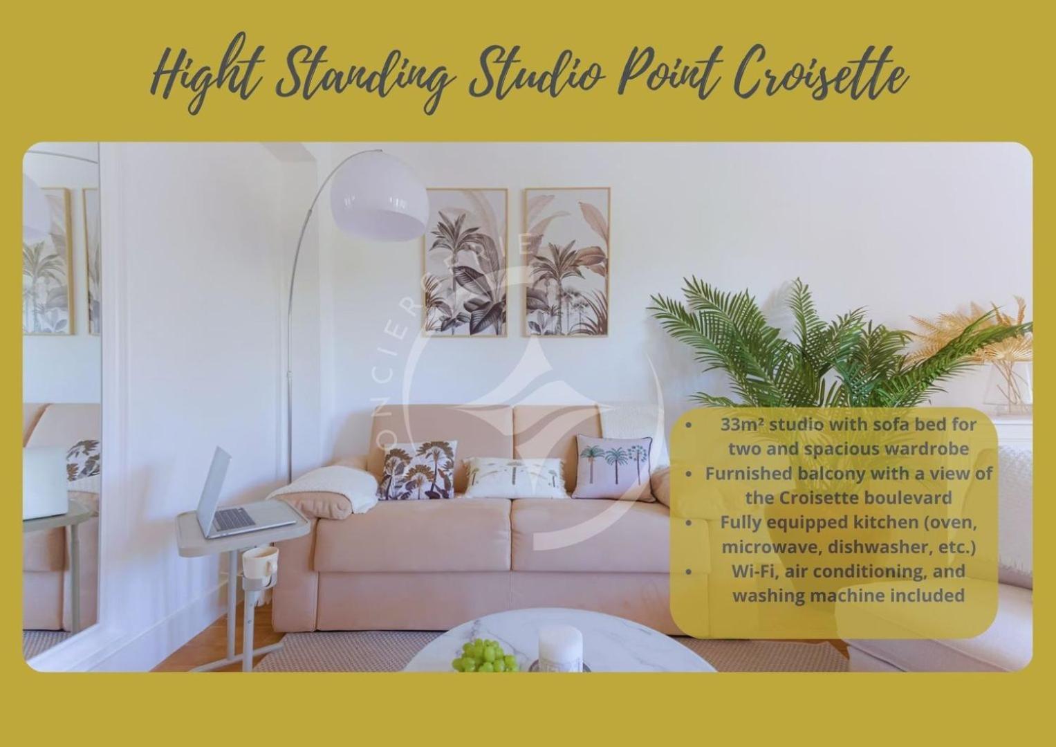 Hight Standing Studio Point Croisette Κάννες Εξωτερικό φωτογραφία